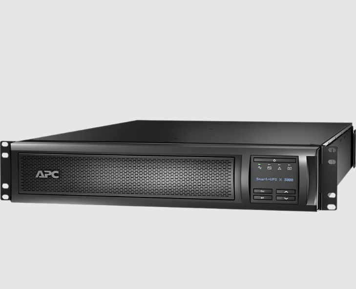 یو پی اس APC Smart-UPS X SMX3000RMHV2U | ظرفیت 3000VA و توان 2700W * توجه نمایید این مدل بدون باطری میباشد و میبایستی توسط خریدار باطری تهیه شود*